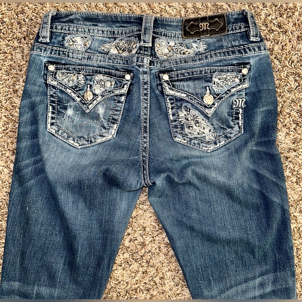 Miss Me Mid Rise Bootcut Jeans